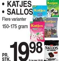 ABC Lavpris Katjes - Sallos tilbud