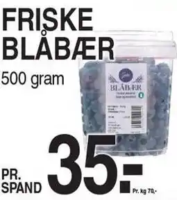 ABC Lavpris Friske blåbær tilbud