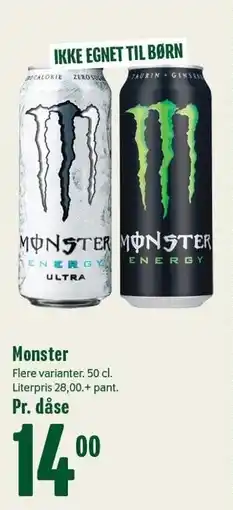 Min Købmand Monster tilbud