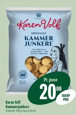 Min Købmand Karen Volf Kammerjunkere tilbud