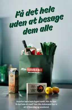 Min Købmand Få det hele uden at besøge dem alle tilbud