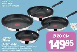 Din Isenkræmmer Jamie Oliver Stegepande tilbud