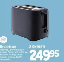 Din Isenkræmmer OBH Nordica Brødrister tilbud