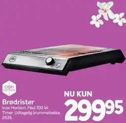 Din Isenkræmmer OBH Nordica Brødrister tilbud