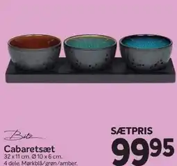 Din Isenkræmmer Bitz Cabaretsæt tilbud