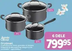Din Isenkræmmer Jamie Oliver Grydesæt tilbud
