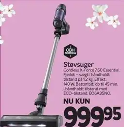 Din Isenkræmmer OBH NORDICA Støvsuger tilbud