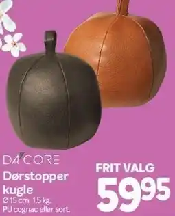 Din Isenkræmmer Dacore Dørstopper kugle tilbud