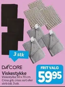 Din Isenkræmmer Dacore Viskestykke tilbud