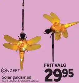 Din Isenkræmmer Conzept Solar guldsmed tilbud