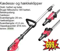 Harald Nyborg Kædesav og hækkeklipper tilbud