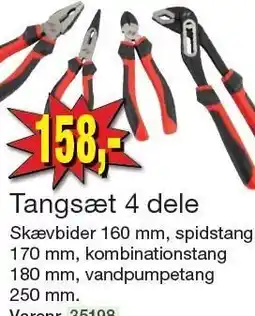 Harald Nyborg Tangsæt 4 dele tilbud