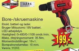 Harald Nyborg Bore-/skruemaskine tilbud