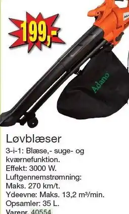 Harald Nyborg Løvblæser tilbud