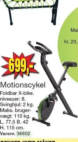 Harald Nyborg Motionscykel tilbud