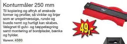 Harald Nyborg Konturmåler 250 mm tilbud