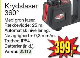 Harald Nyborg Krydslaser 360 tilbud