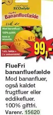 Harald Nyborg ECOSTYLE FlueFri bananfluefælde tilbud