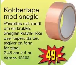 Harald Nyborg Kobbertape mod snegle tilbud