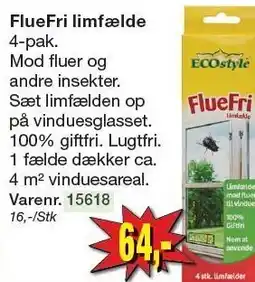 Harald Nyborg ECOSTYLE FlueFri limfælde tilbud