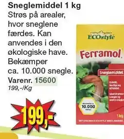 Harald Nyborg ECOSTYLE Sneglemiddel 1 kg tilbud