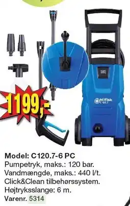 Harald Nyborg Model: C120. 7-6 PC tilbud