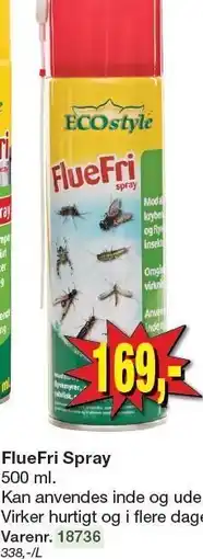 Harald Nyborg ECOSTYLE FlueFri Spray tilbud