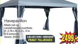 Harald Nyborg Havepavillon tilbud