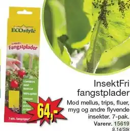 Harald Nyborg ECOSTYLE InsektFri fangstplader tilbud