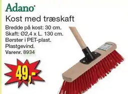 Harald Nyborg Kost med træskaft tilbud
