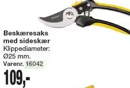 Harald Nyborg Beskærersaks med sideskær tilbud