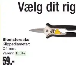 Harald Nyborg Blomstersaks tilbud