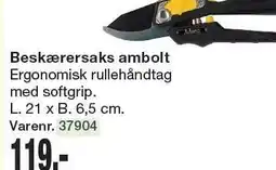 Harald Nyborg Beskærersaks ambolt tilbud