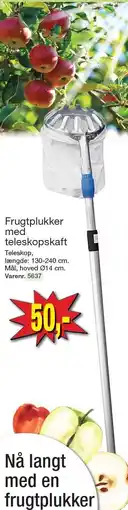 Harald Nyborg Frugtplukker med teleskopskaft tilbud