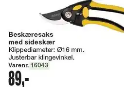 Harald Nyborg Beskærersaks med sideskær tilbud