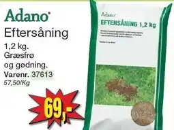 Harald Nyborg ADANO Eftersåning tilbud