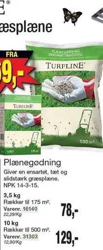 Harald Nyborg TURFLINE Plænegødning tilbud