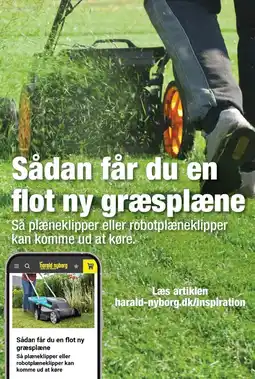 Harald Nyborg Sådan får du en flot ny græsplæne tilbud