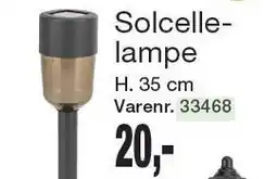 Harald Nyborg Solcellelampe tilbud