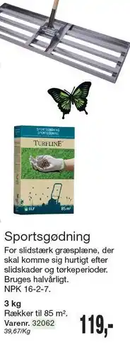 Harald Nyborg TURFLINE Sportsgødning tilbud
