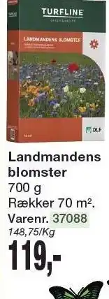 Harald Nyborg TURFLINE Landmandens blomster tilbud