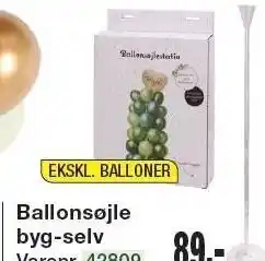 Harald Nyborg Ballonsøjle byg-selv tilbud