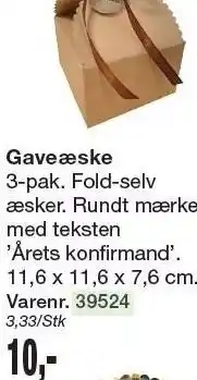 Harald Nyborg Gaveæske tilbud
