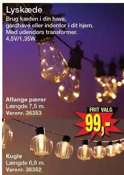 Harald Nyborg Lyskæde tilbud