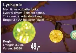 Harald Nyborg Lyskæde tilbud