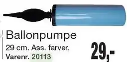 Harald Nyborg Ballonpumpe tilbud