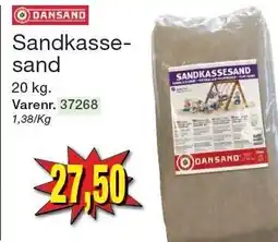Harald Nyborg Sandkassesand, 20 kg tilbud
