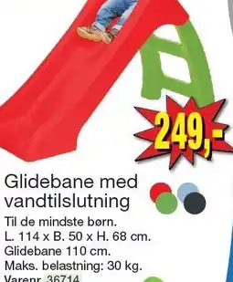 Harald Nyborg Glidebane med vandtilslutning tilbud