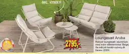 Harald Nyborg Loungesæt Aruba tilbud