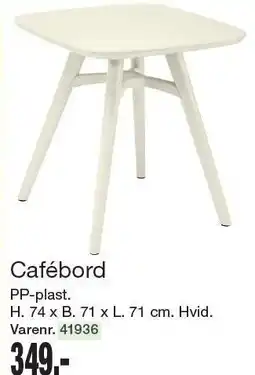 Harald Nyborg Cafébord tilbud